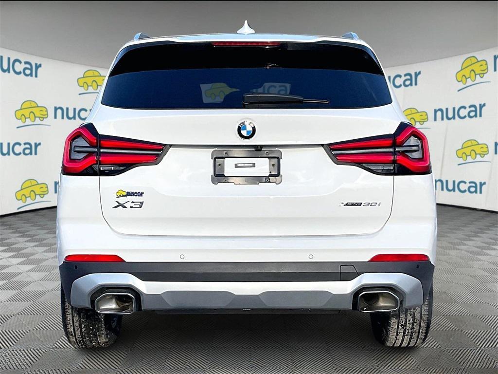 used 2022 BMW X3 car, priced at $29,700