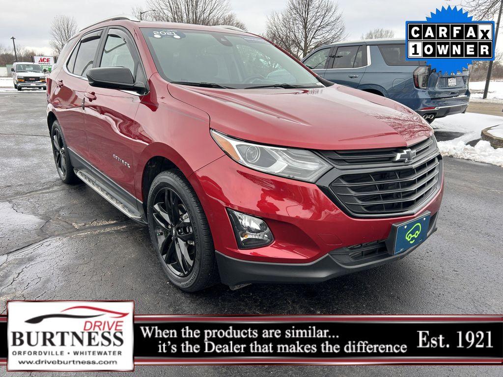 used 2021 Chevrolet Equinox car, priced at $16,521