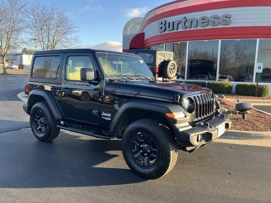 used 2021 Jeep Wrangler car, priced at $22,988