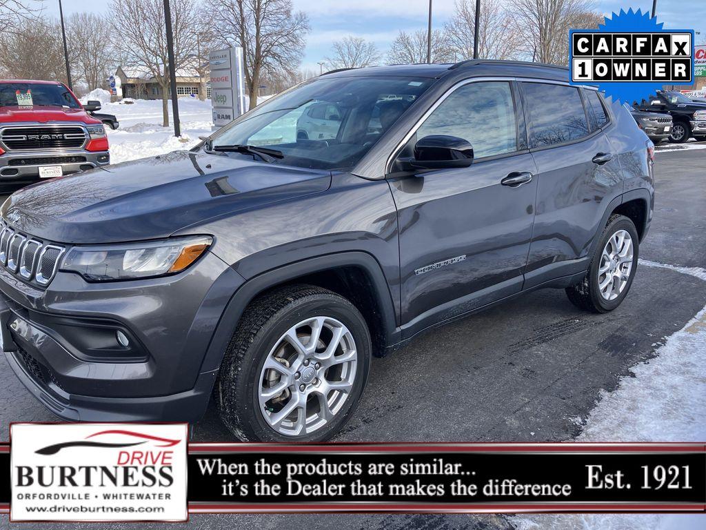 used 2022 Jeep Compass car, priced at $19,000