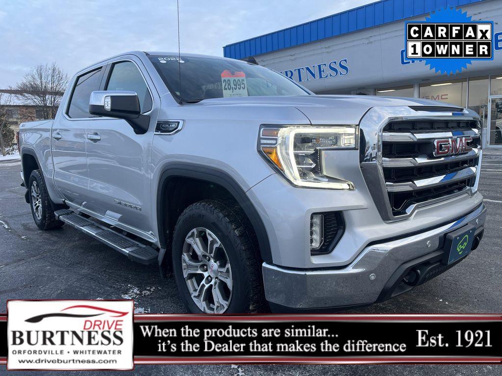 used 2022 GMC Sierra 1500 car, priced at $28,242