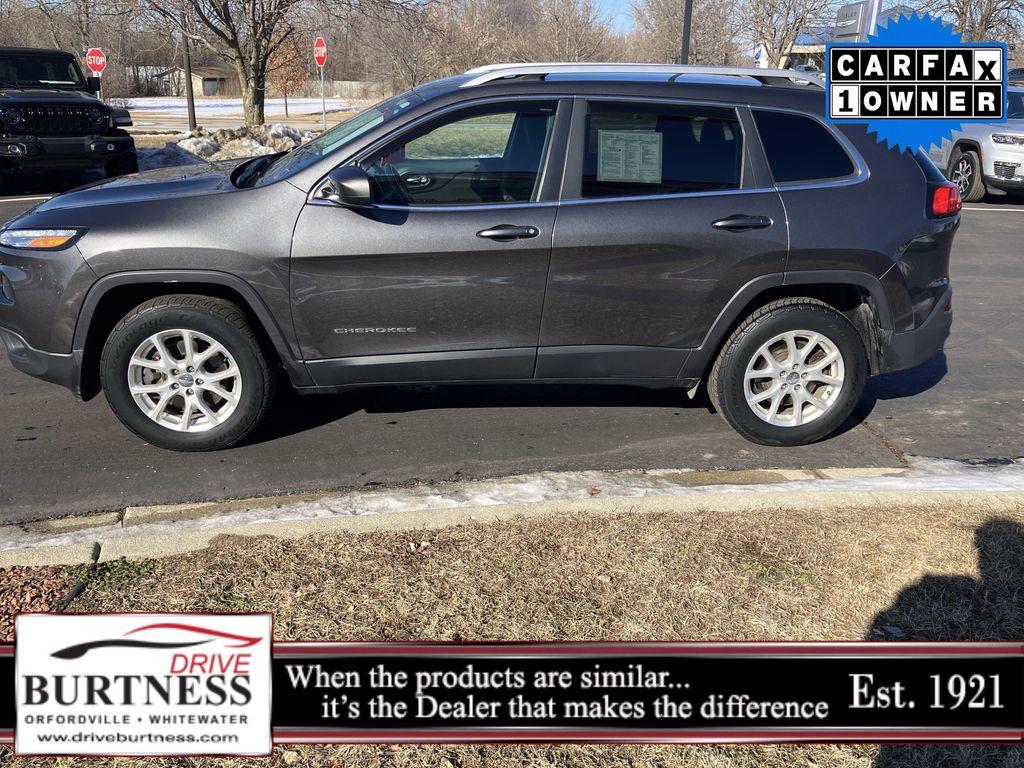 used 2017 Jeep Cherokee car, priced at $14,488
