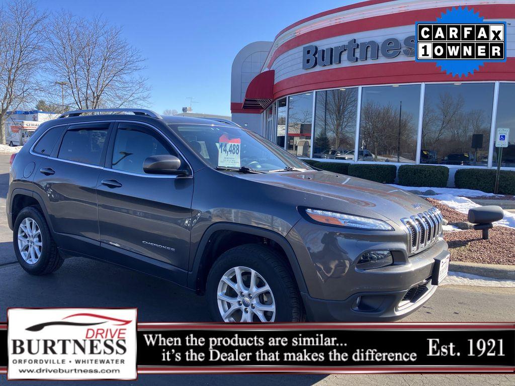 used 2017 Jeep Cherokee car, priced at $14,488