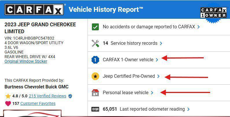 used 2023 Jeep Grand Cherokee car, priced at $26,488