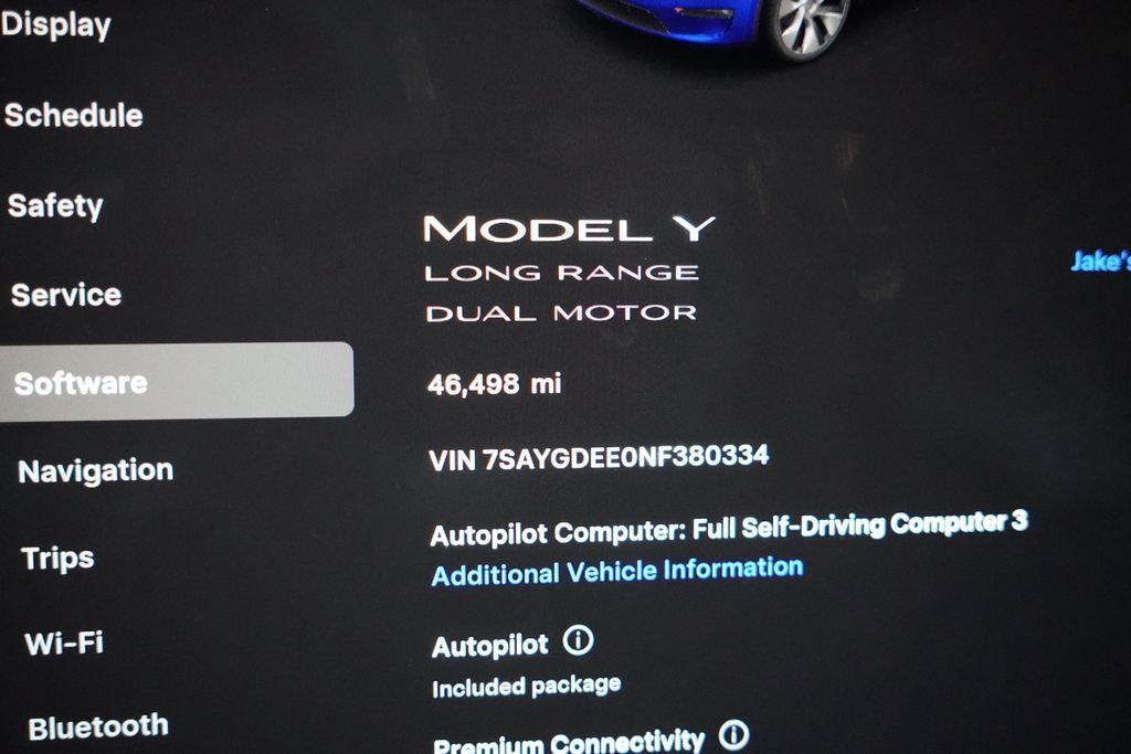 used 2022 Tesla Model Y car, priced at $28,489