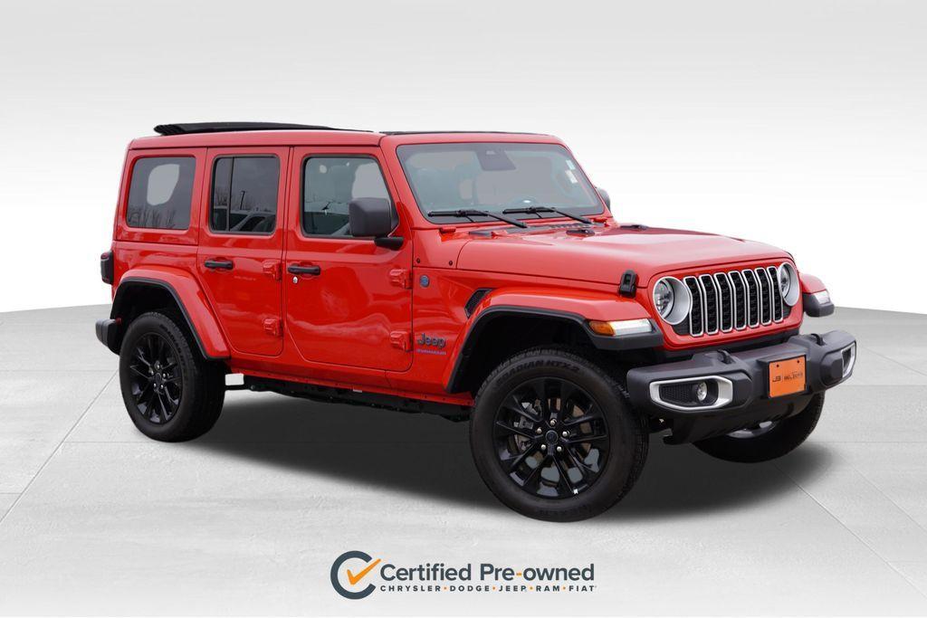 used 2025 Jeep Wrangler 4xe car, priced at $36,967