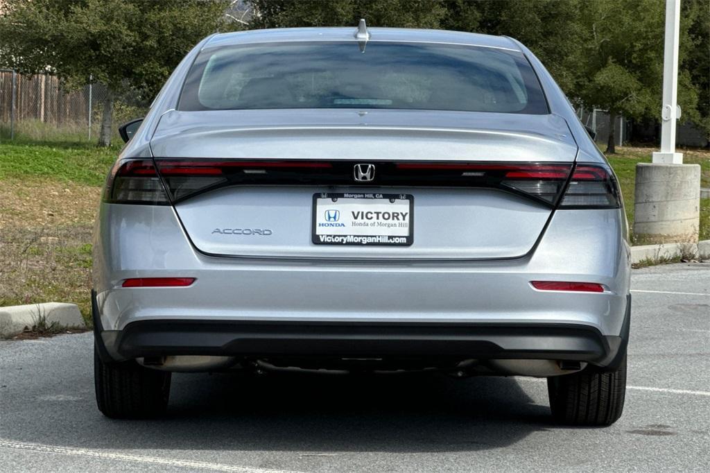 new 2025 Honda Accord car, priced at $29,490