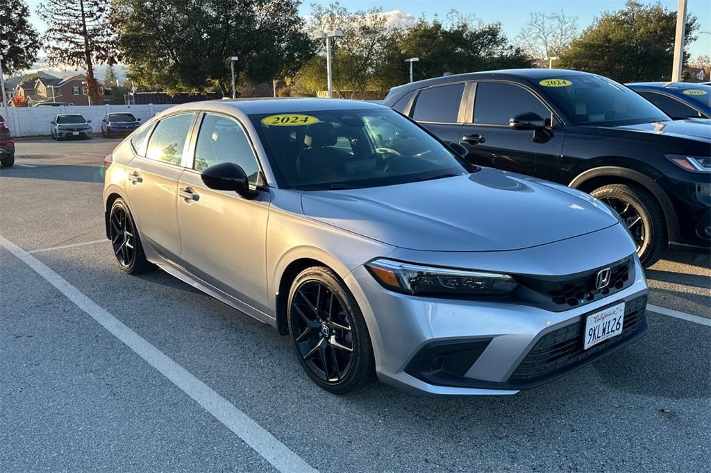 used 2024 Honda Civic car, priced at $23,246