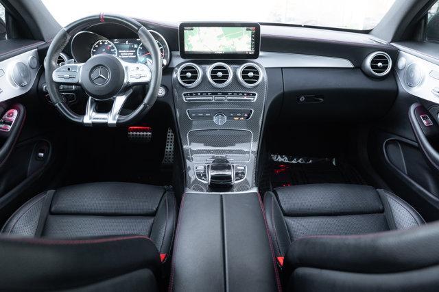 used 2020 Mercedes-Benz AMG C 43 car, priced at $35,799