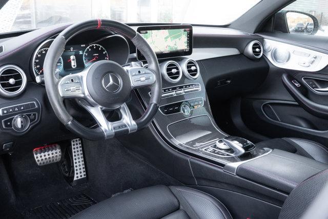 used 2020 Mercedes-Benz AMG C 43 car, priced at $35,799