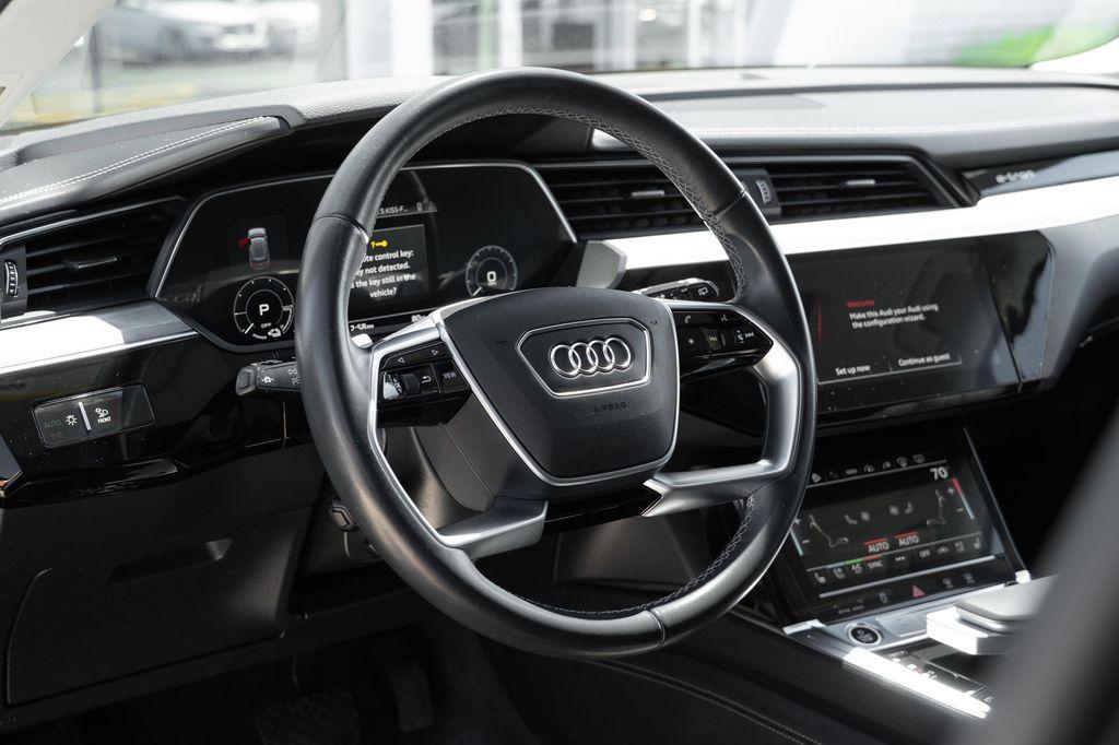 used 2024 Audi Q8 e-tron car, priced at $49,167