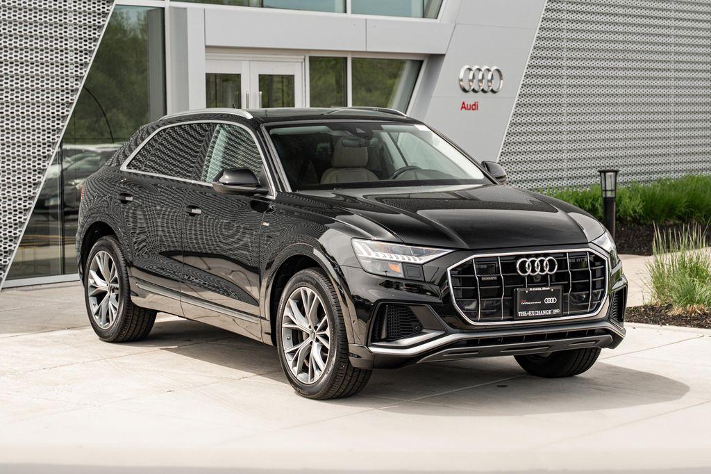 used 2023 Audi Q8 car, priced at $53,081