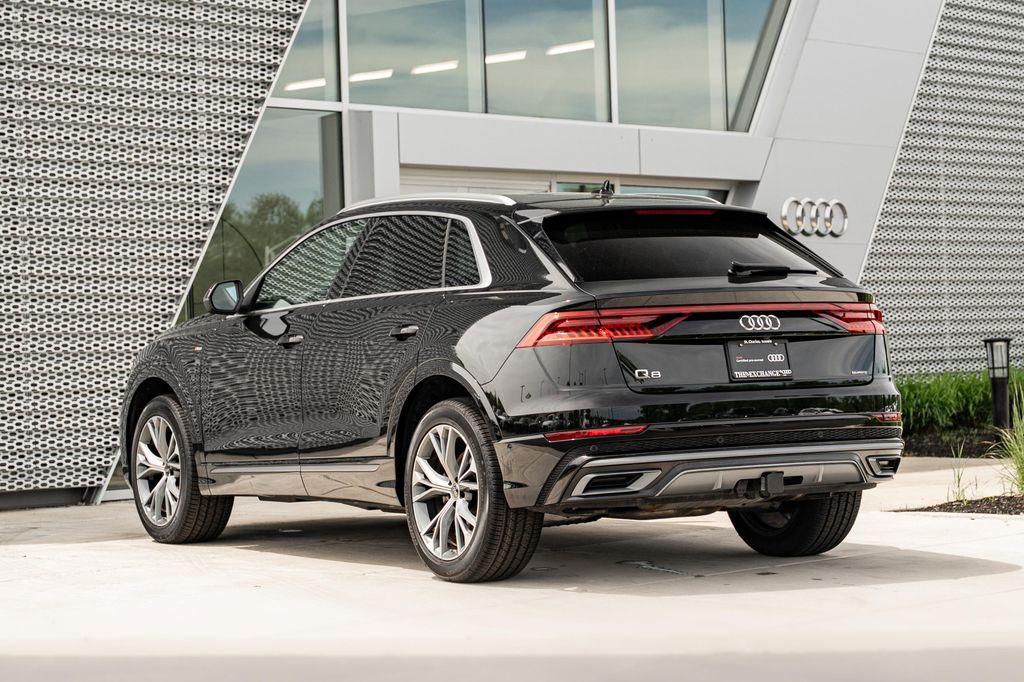 used 2023 Audi Q8 car, priced at $53,081