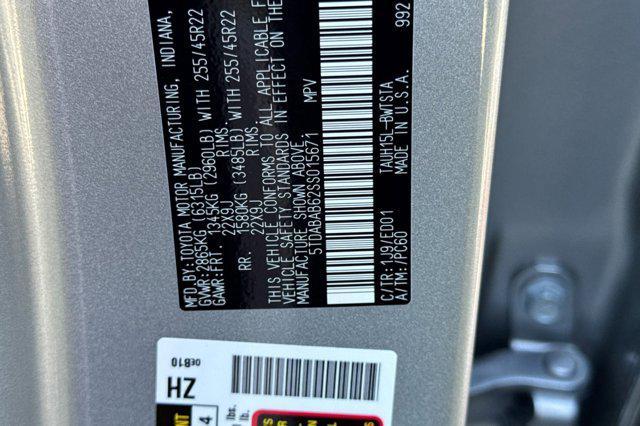 new 2025 Lexus TX 500h car, priced at $75,664