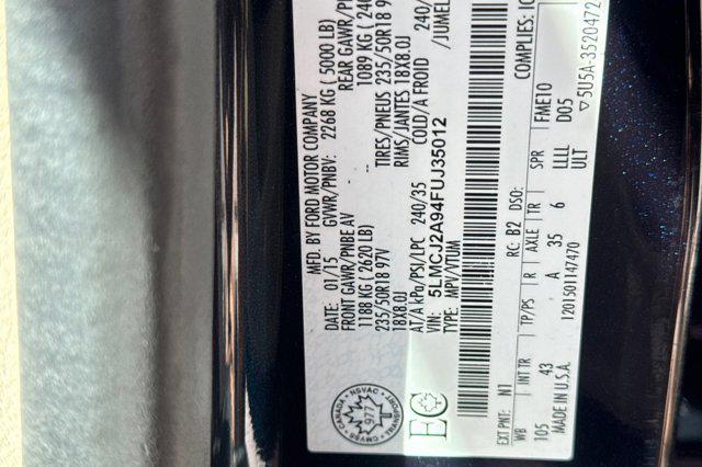 used 2015 Lincoln MKC car, priced at $9,998