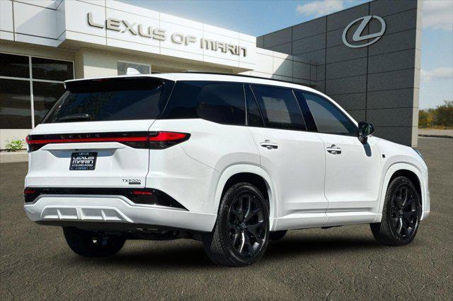 new 2026 Lexus TX 500h car, priced at $77,378