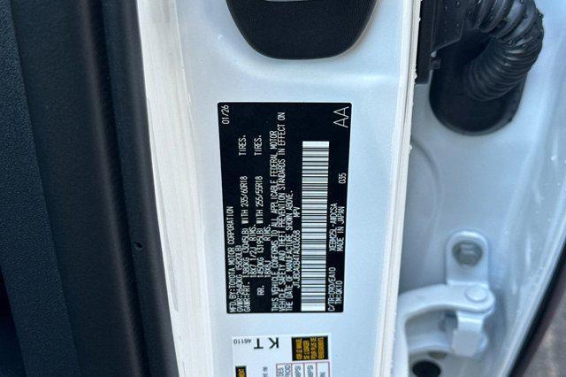 new 2026 Lexus RZ 450e car, priced at $53,289