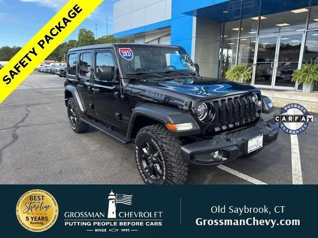 used 2021 Jeep Wrangler car, priced at $26,595