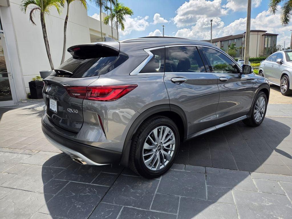 used 2025 INFINITI QX50 car, priced at $37,045