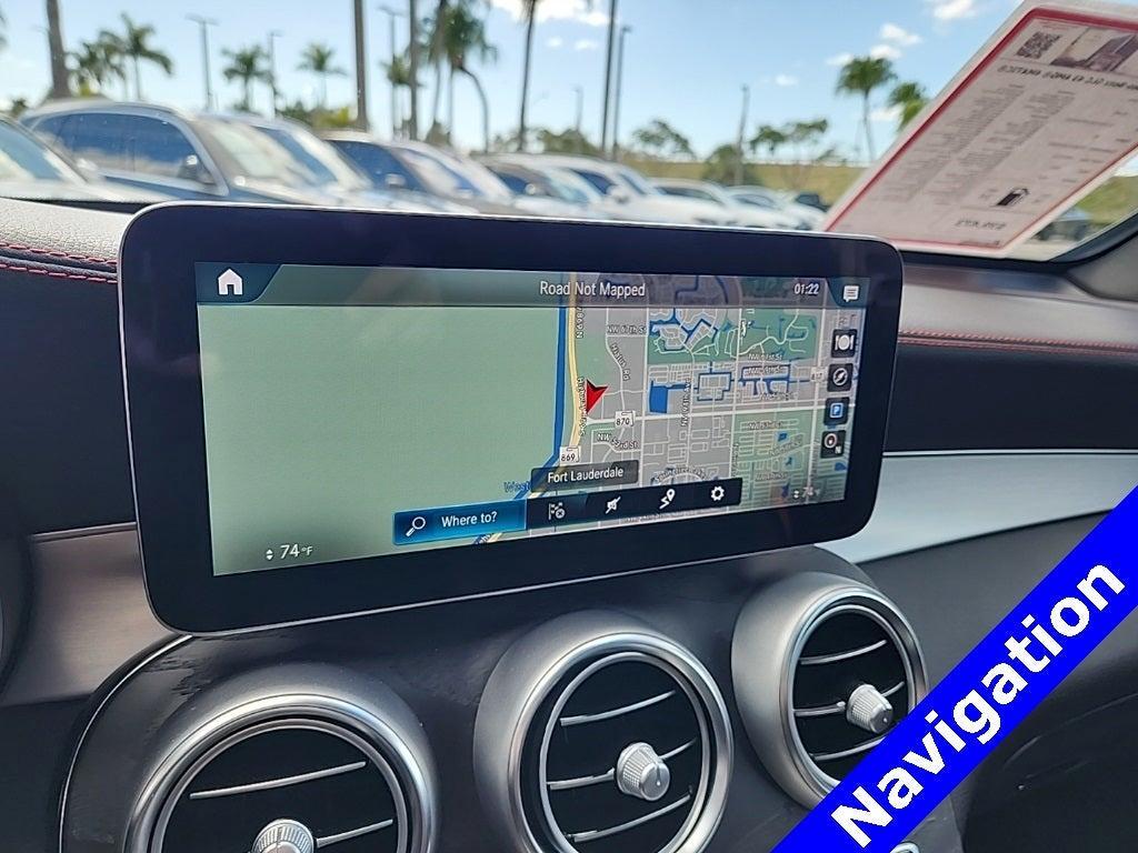 used 2021 Mercedes-Benz AMG GLC 43 car, priced at $36,495