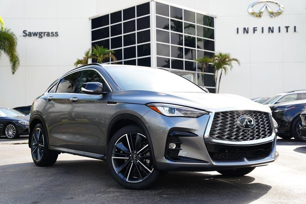 used 2025 INFINITI QX55 car, priced at $39,250