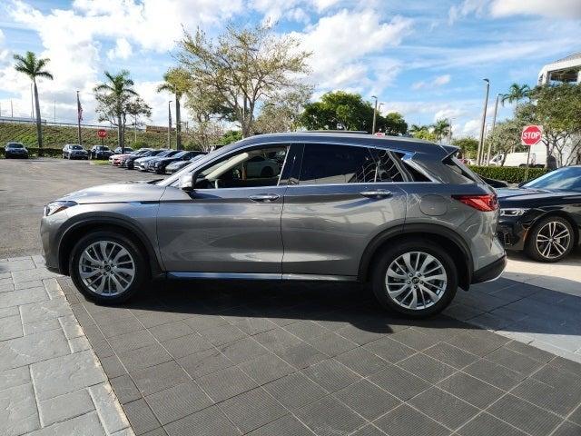 used 2025 INFINITI QX50 car, priced at $36,603