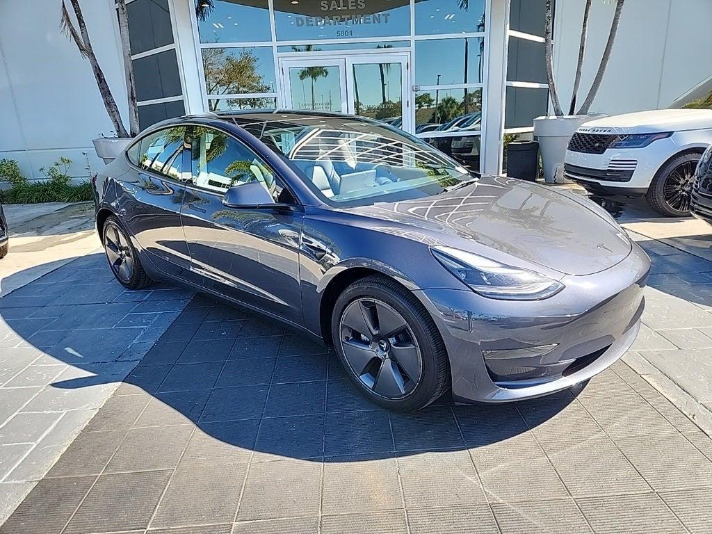 used 2023 Tesla Model 3 car, priced at $25,995