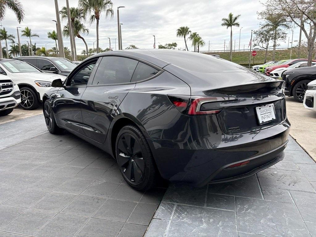 used 2025 Tesla Model 3 car, priced at $35,900