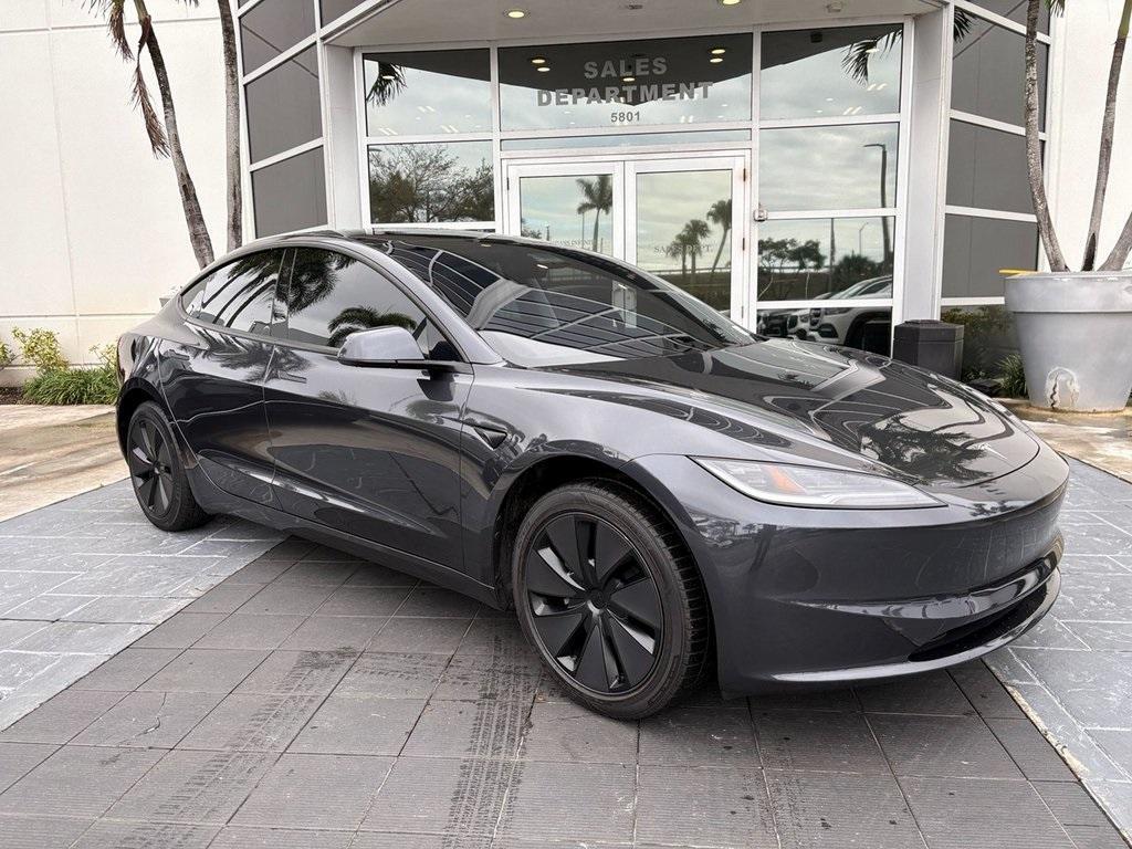 used 2025 Tesla Model 3 car, priced at $35,900