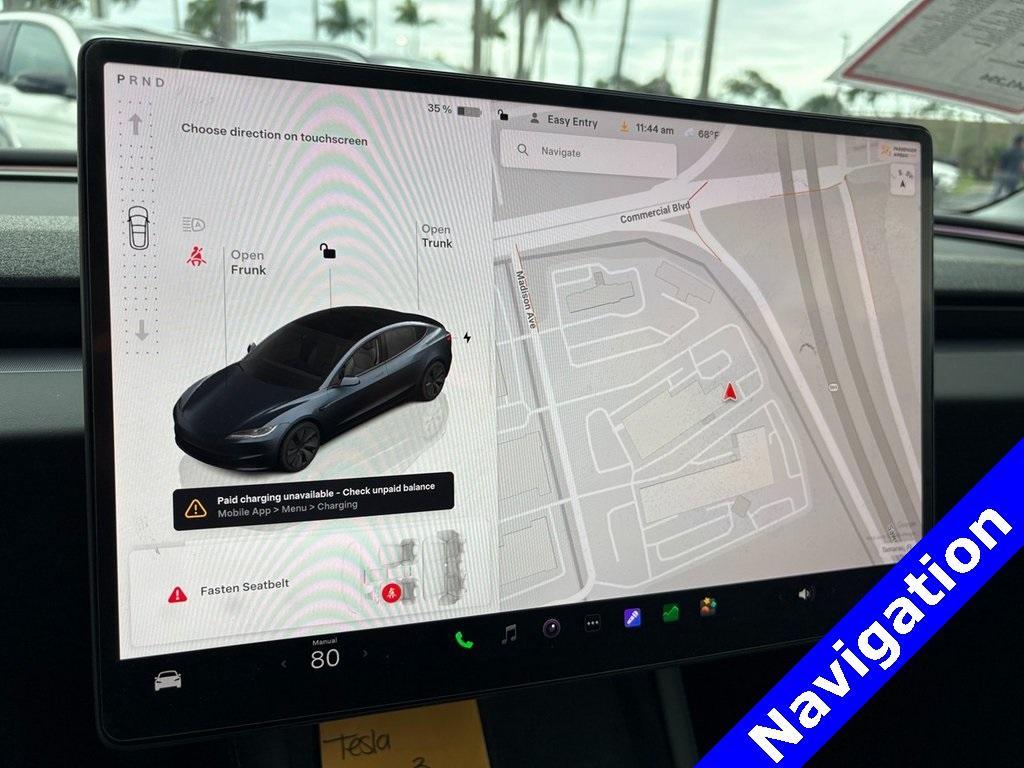 used 2025 Tesla Model 3 car, priced at $35,900