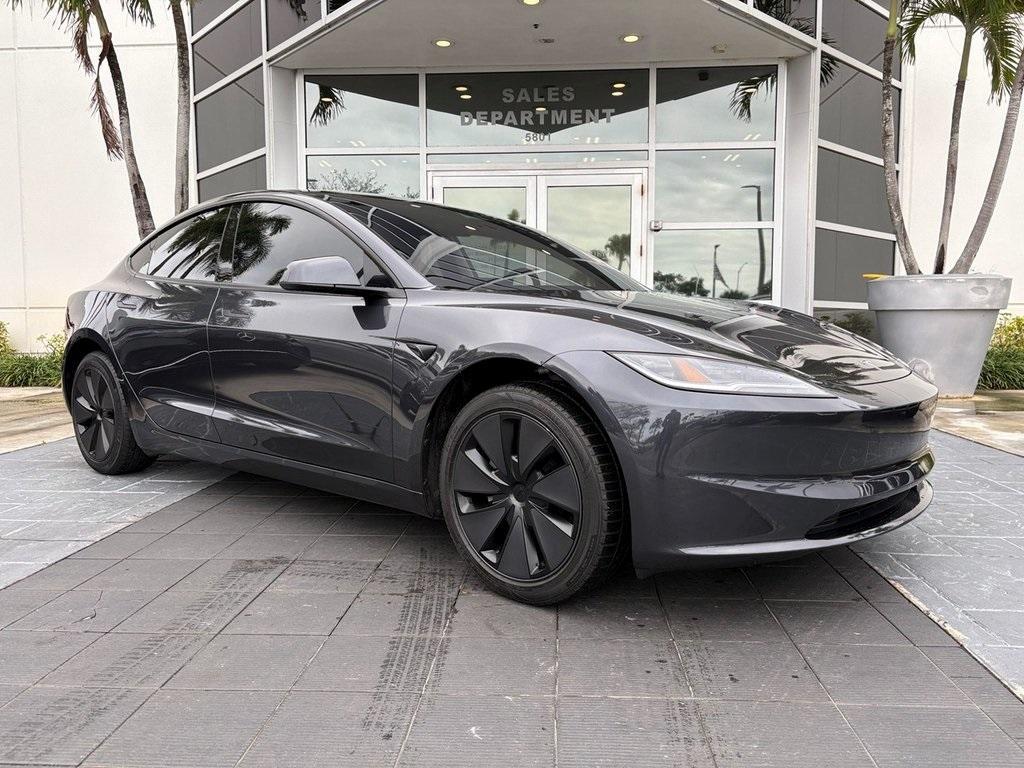 used 2025 Tesla Model 3 car, priced at $35,900