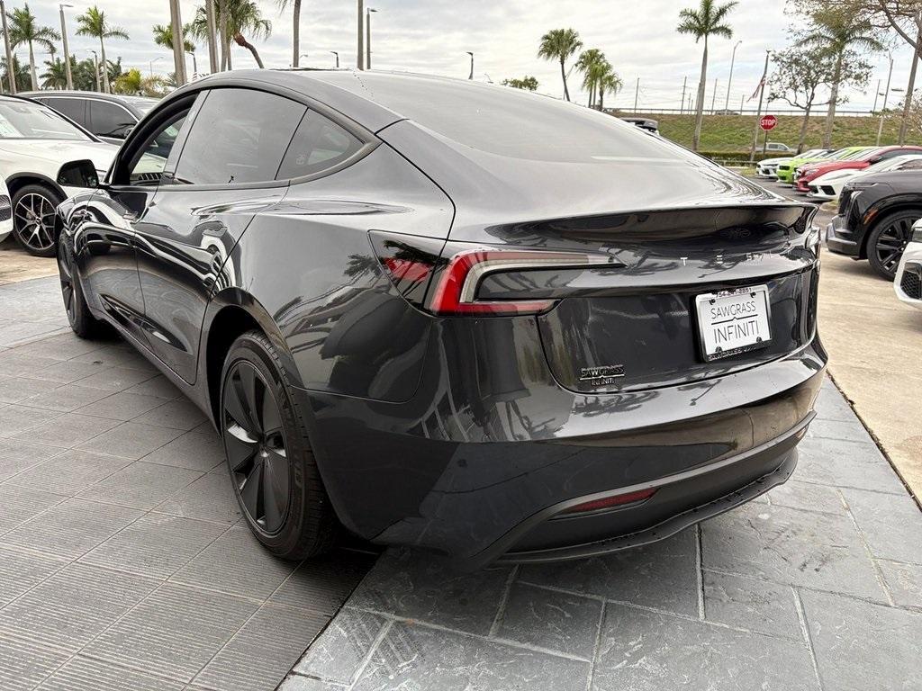 used 2025 Tesla Model 3 car, priced at $35,900