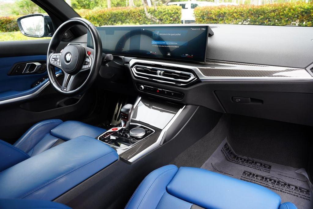 used 2024 BMW M3 car, priced at $87,721