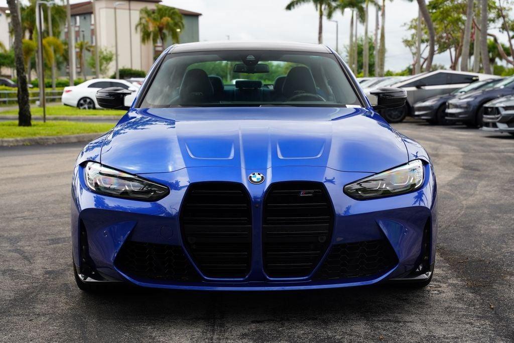 used 2024 BMW M3 car, priced at $87,721