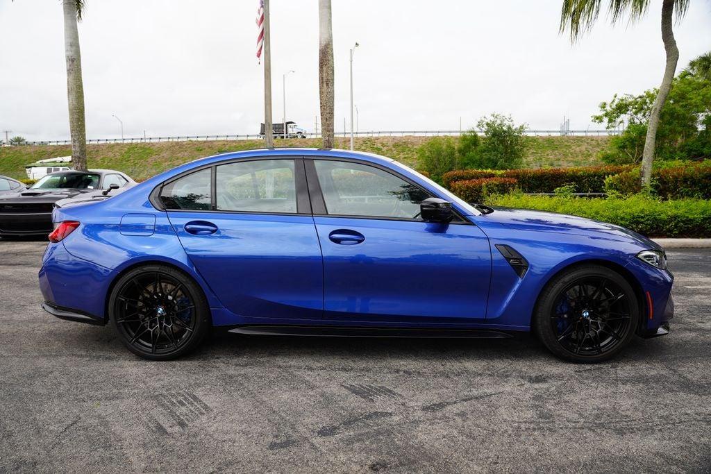 used 2024 BMW M3 car, priced at $87,721