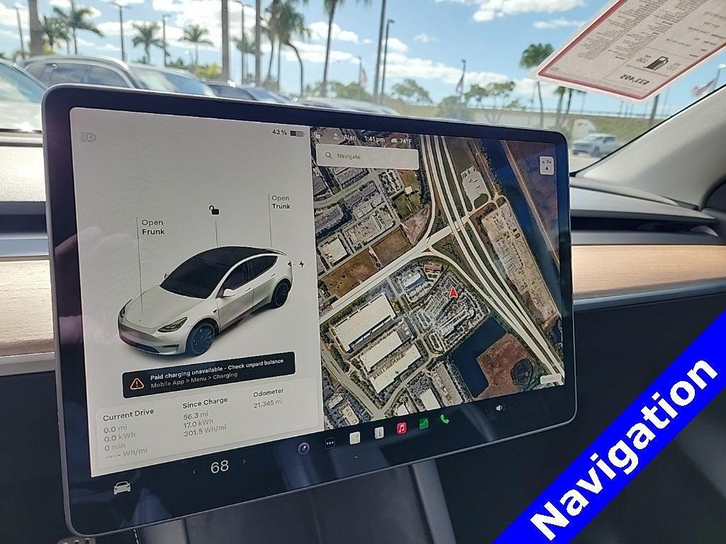 used 2021 Tesla Model Y car, priced at $30,895