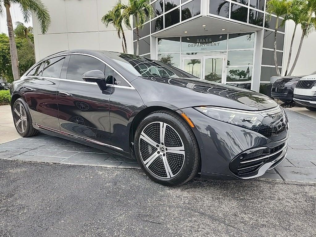 used 2022 Mercedes-Benz EQS 450+ car, priced at $36,900