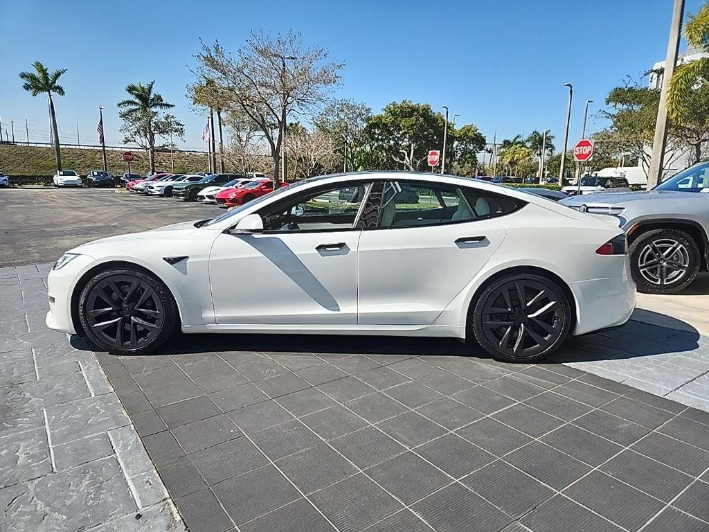 used 2021 Tesla Model S car, priced at $54,495