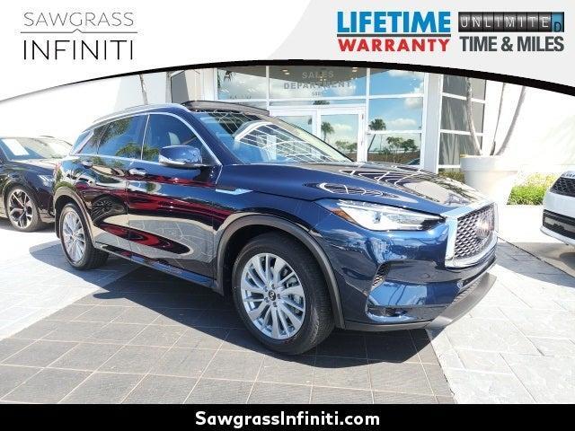 used 2025 INFINITI QX50 car, priced at $33,995