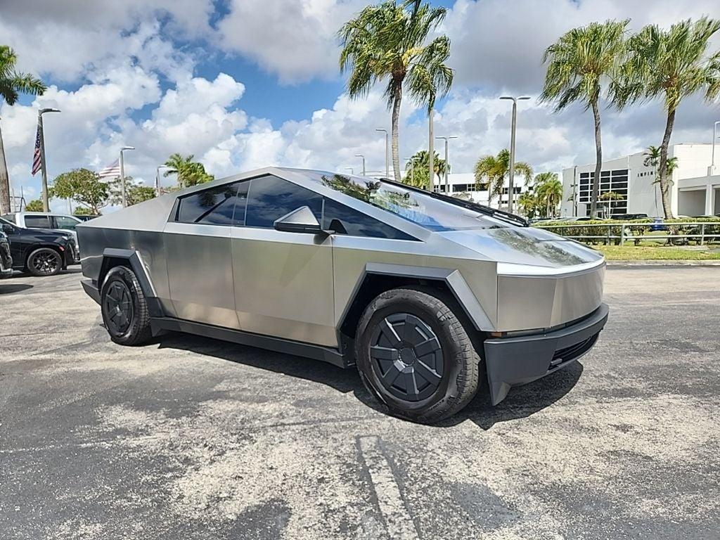 used 2025 Tesla Cybertruck car, priced at $77,624