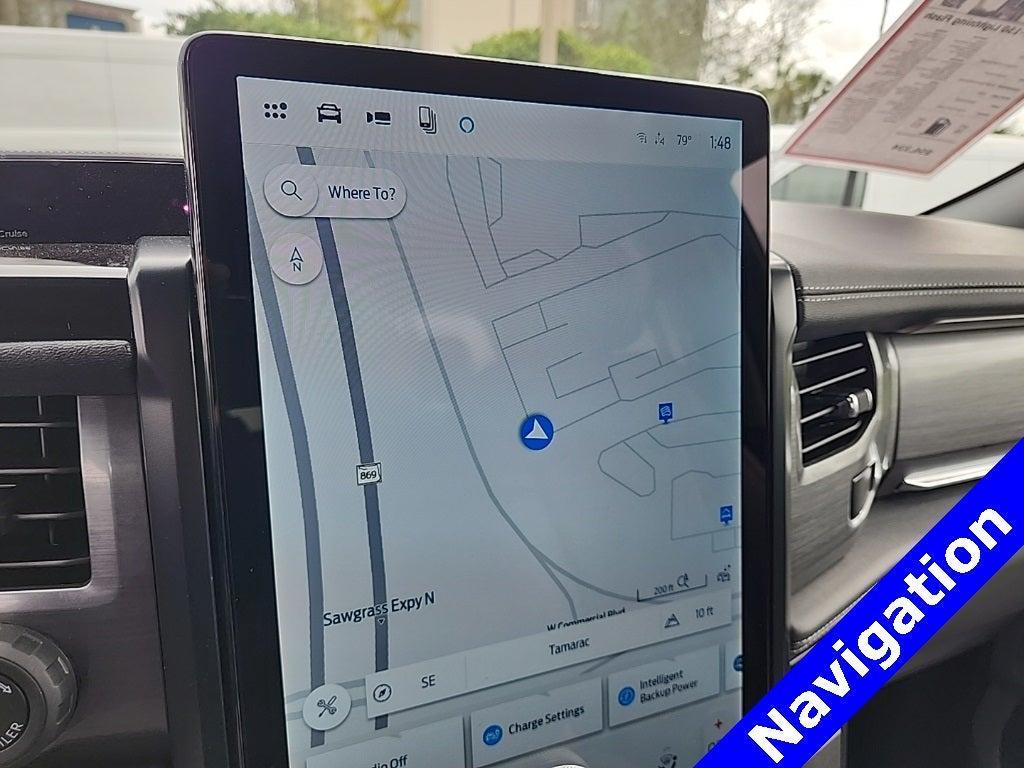 used 2025 Ford F-150 Lightning car, priced at $51,500