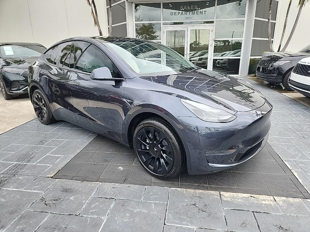 used 2025 Tesla Model Y car, priced at $39,495