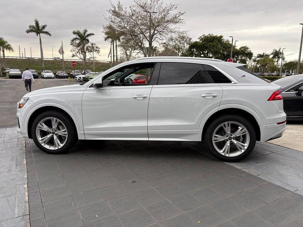 used 2023 Audi Q8 car, priced at $43,895