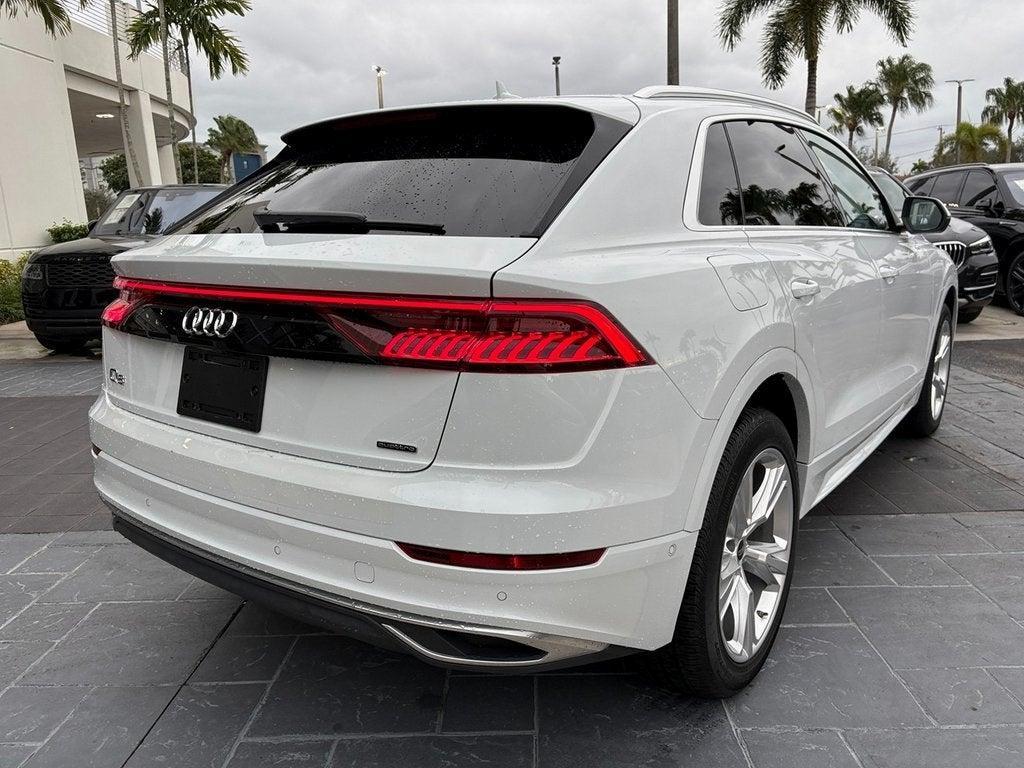 used 2023 Audi Q8 car, priced at $43,895