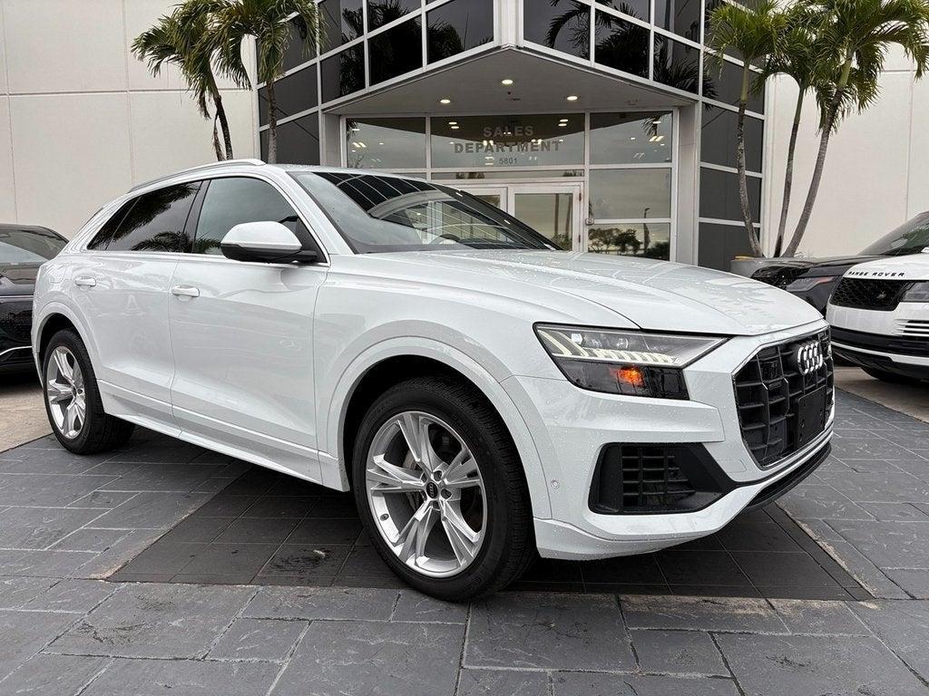 used 2023 Audi Q8 car, priced at $43,895
