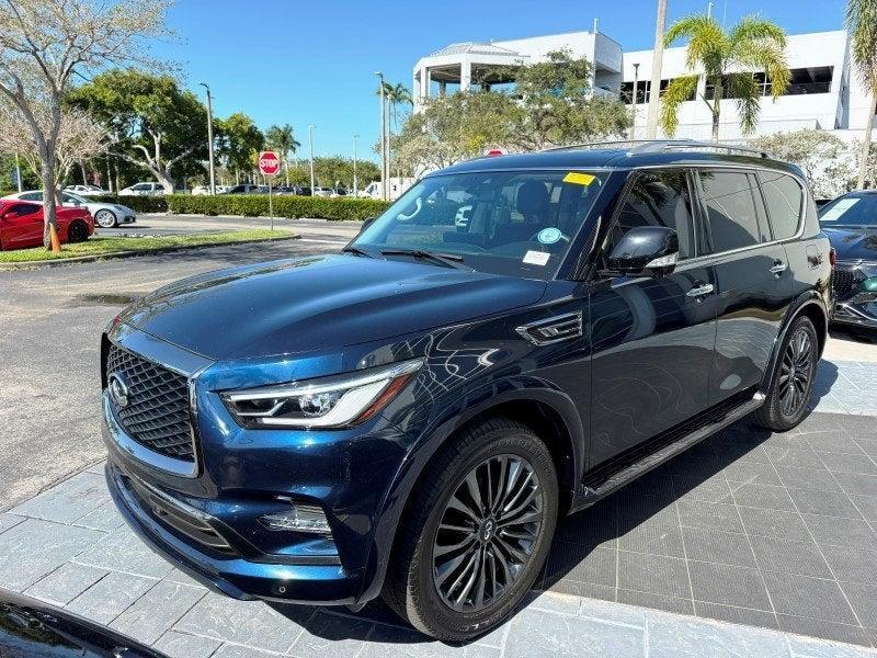 used 2023 INFINITI QX80 car, priced at $44,995