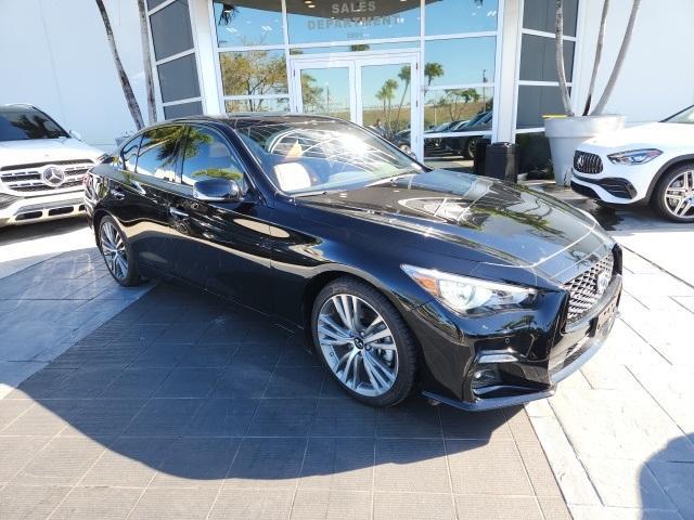 used 2024 INFINITI Q50 car, priced at $32,995