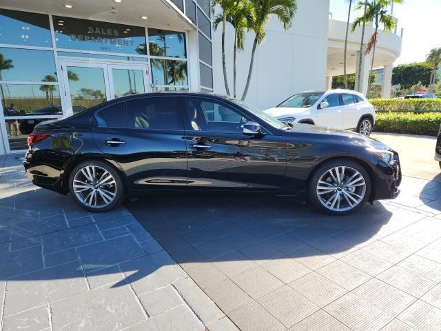 used 2024 INFINITI Q50 car, priced at $32,995