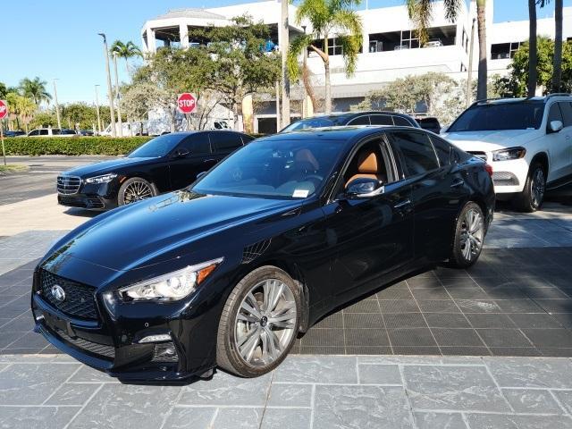 used 2024 INFINITI Q50 car, priced at $32,995