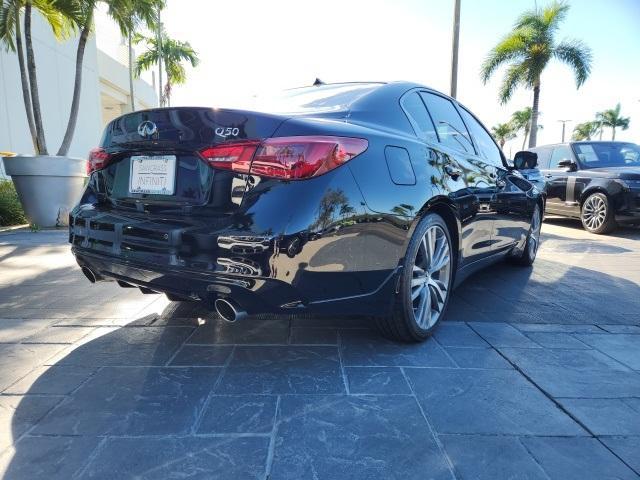 used 2024 INFINITI Q50 car, priced at $32,995